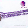 wholesale top quality 10mm natural 128 faceted amethyst round beads for jewelry